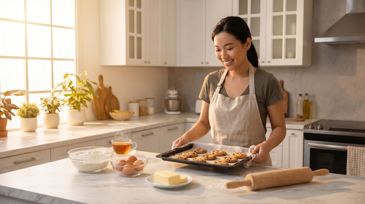 91网视频演示 - 零基础烘焙曲奇教程视频